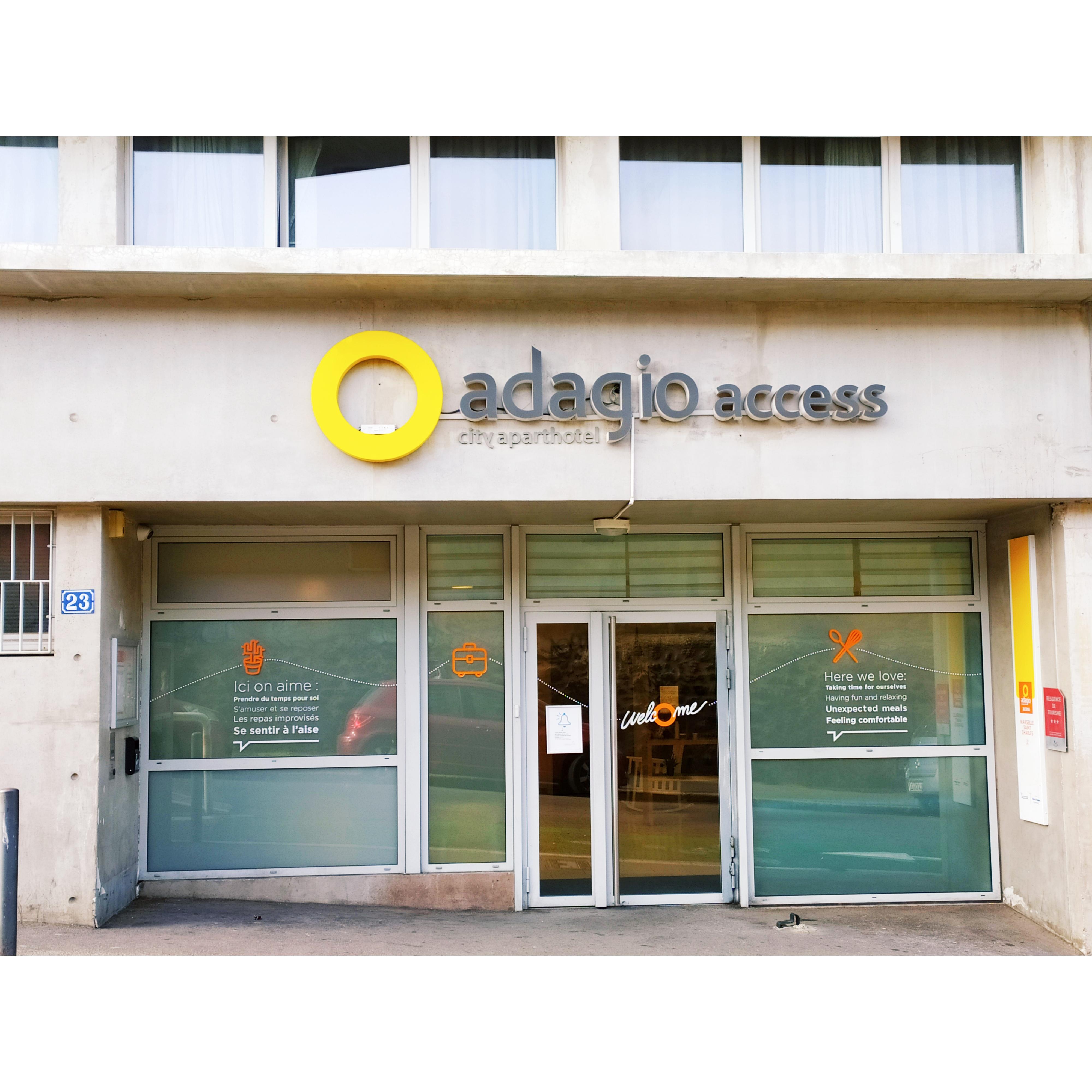 Aparthotel Adagio Access Marseille Saint Charles Ngoại thất bức ảnh